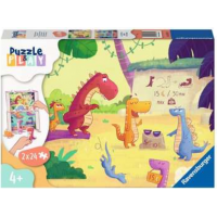 RAVENSBURGER Puzzle&Play: Dinosaurus 2x24 dielikov