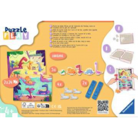 RAVENSBURGER Puzzle&Play: Dinosaurus 2x24 dielikov