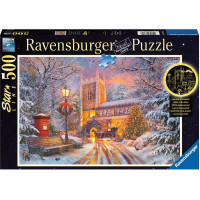 RAVENSBURGER Svietiace puzzle Vianočné zátišie 500 dielikov