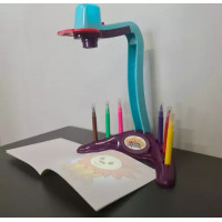 Projektor na kreslenie - tyrkysový