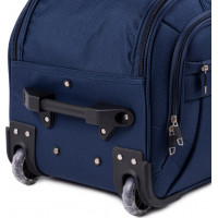 Moderné cestovné tašky CAPACITY - set S+M+L - tmavo modré