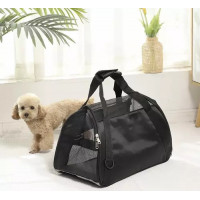 Prepravná taška pre psa / mačku 50 x 30 x 25 cm čierna