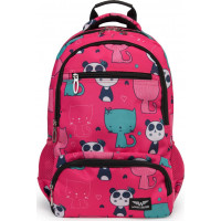 Ružová batoh Panda