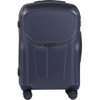 Moderné cestovné kufre MASK - set S+M+L - tmavo modré