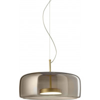 Stropné LED svietidlo SUNSET wide šedé - 5W - zlaté