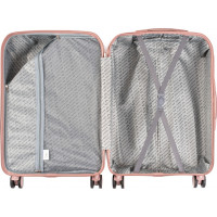 Moderné cestovné kufre MASK - set S+M+L - tmavo šedé