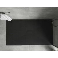 Sprchová SMC vanička MEXEN HUGO 100x150 cm - čierna, 42701015