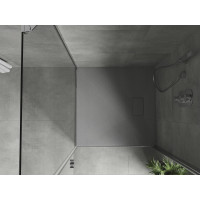 Sprchová SMC vanička MEXEN HUGO 80x80 cm - sivá, 42618080