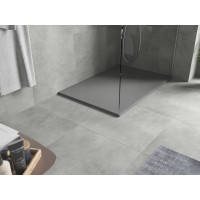 Sprchová SMC vanička MEXEN HUGO 90x110 cm - sivá, 42619011