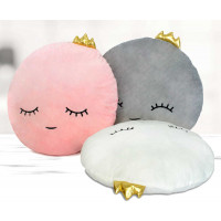 Plyšový vankúš PETIT ROYAL - ružový