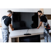 Elektrický otočný držiak TV do steny - 23 "-70" - VESA úchyt - 5-40 cm