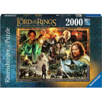 RAVENSBURGER Puzzle Pán prsteňov: Návrat kráľa 2000 dielikov
