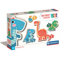CLEMENTONI Moje prvé puzzle Dinosaury 4v1 (2,3,4,5 dielikov)