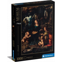 CLEMENTONI Puzzle Museum Collection: Madona v skalách 1000 dielikov