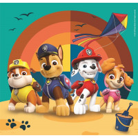 CLEMENTONI Puzzle Tlapková patrola 3x48 dielikov