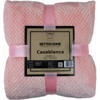 Deka prehoz CASABLANCA 150x200 cm - ružová