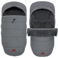 Fusak do kočíka PROTEC - tmavo šedý