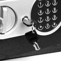 Kovový trezor s elektronickým zámkom PREMIO