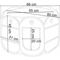 Skladacia ohrádka pre domácich miláčikov SKIPER L