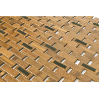 Béžová bambusová kúpeľňová rohož 80 x 50 cm