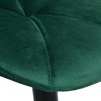 Zelená barová stolička GORDON BLACK