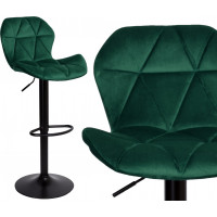 Zelená barová stolička GORDON BLACK