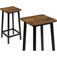 Loftová barová stolička KENT RUSTIC