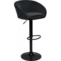 Čierna barová stolička PATERSON