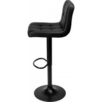 Čierna barová stolička ARAKO BLACK
