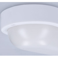 LED vonkajšie osvetlenie oválne, 13W, 910lm, 4000K, IP54, 21cm