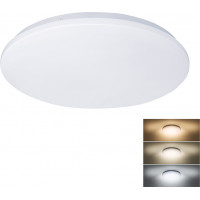 LED stropné svetlo Plain, 3CCT, 24W, 1920lm