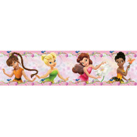 Detská samolepiaca bordúra DISNEY - Víly, 10x500 cm