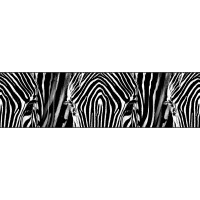 Moderná samolepiaca bordúra - Zebra - 14x500 cm