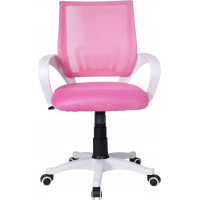 Kancelárska stolička FB-BIANCO ružová/biela