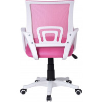 Kancelárska stolička FB-BIANCO ružová/biela