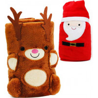 Deka prehoz MIKO Jeleň 100x80 cm - hnedá