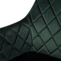 Zelené designové kreslo HAVANA