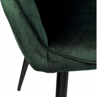 Zelené designové kreslo HAVANA