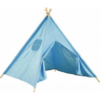 Detský stan TEEPEE 100x100x120 cm - modrý