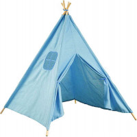 Detský stan TEEPEE 120x120x160 cm - modrý