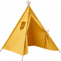 Detský stan TEEPEE 120x120x160 cm - žltý