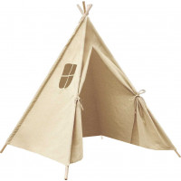 Detský stan TEEPEE 120x120x160 cm - ecru