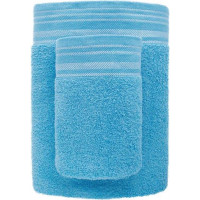 Bavlnený uterák DAVE - 50x90 cm - 400g/m2 - svetlo modrý