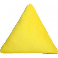 Vankúš SHAPE Triangle 43x50 cm - žltý