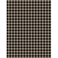 Deka prehoz RETRO Check 130x170 cm - béžová/čierna