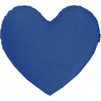 Vankúš CLEO Srdce 35x35 cm - modrý