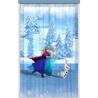 Detský záves DISNEY - FROZEN - Anna, Elsa a Olaf - 140x245 cm