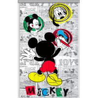 Detský záves DISNEY - Mickey kreslí - 140x245 cm