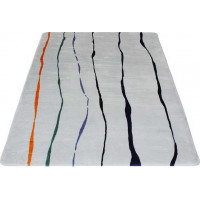Penový koberec EVITA 120x160 cm - svetlo šedý