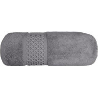 Bavlnený uterák ROUTE - 50x90 cm - 650g/m2 - popolavo šedý